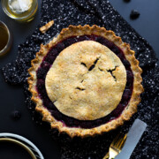 Brown Butter Blackberry Pie by Baking The Goods.