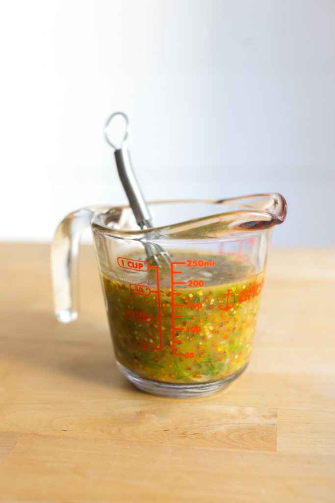 mustard vinaigrette