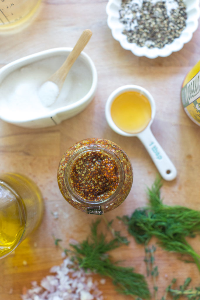 mustard vinaigrette ingredients