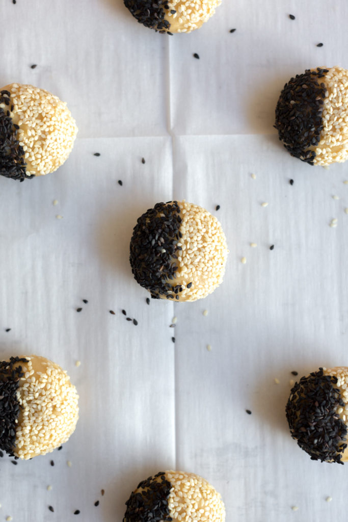 Sesame Tahini Cookie dough