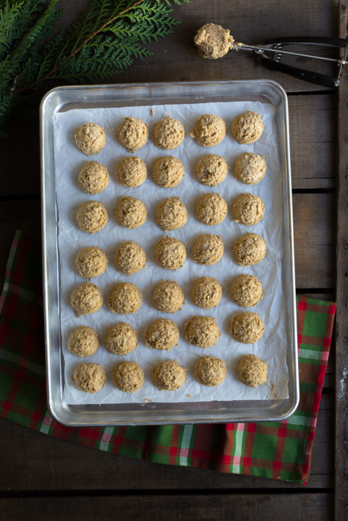 Five Spice Oatmeal Cookie dough balls
