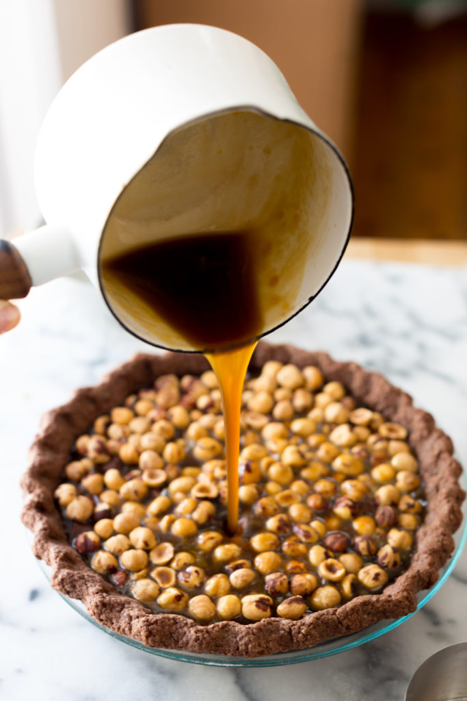 Adding Maple Bourbon filling