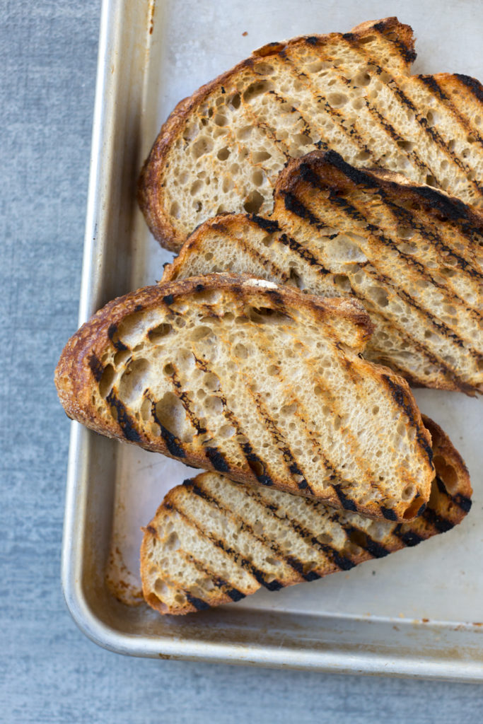 Grilled sourdough