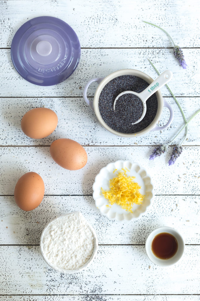 Lemon Poppy Seed German Pancake ingredients