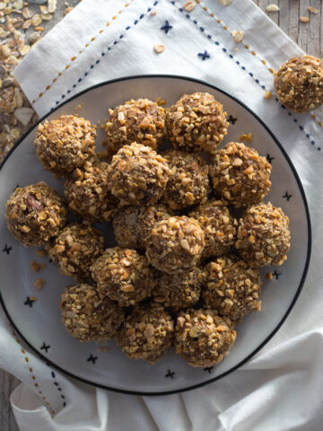 Muesli Almond Energy Balls by Baking The Goods