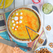 Grapefruit Margarita Tart with Pretzel Crust by Baking The Goods
