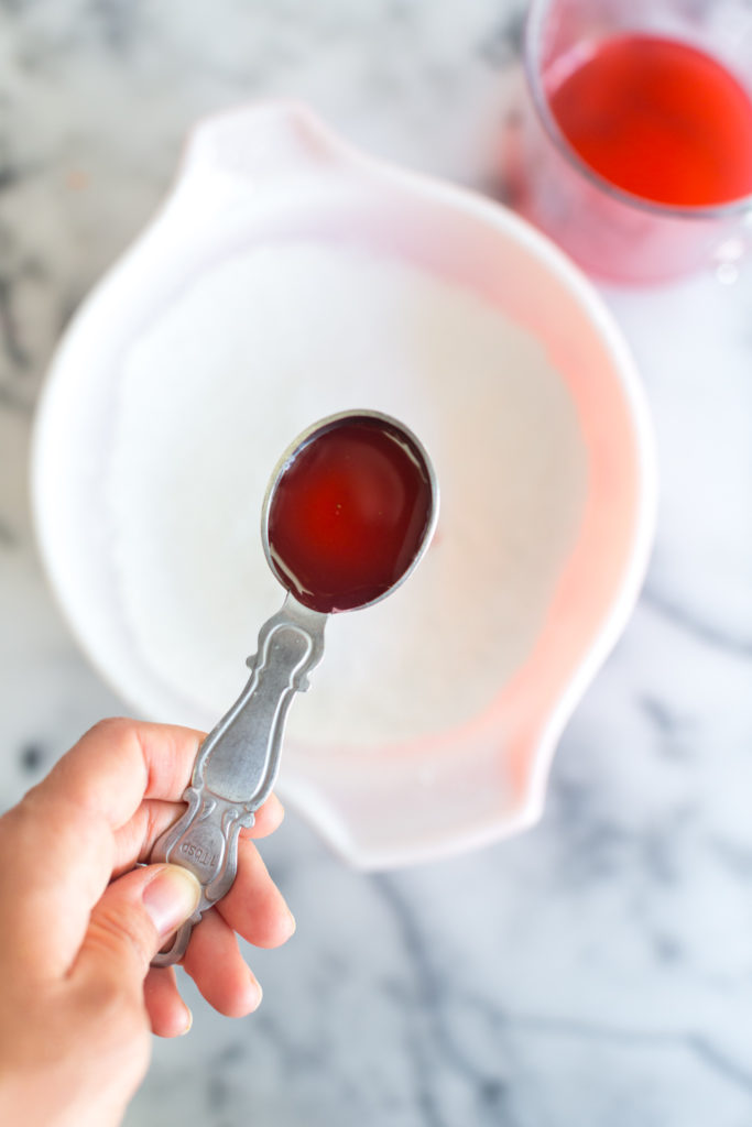 Raspberry Rhubarb Hand Pie glaze ingredients