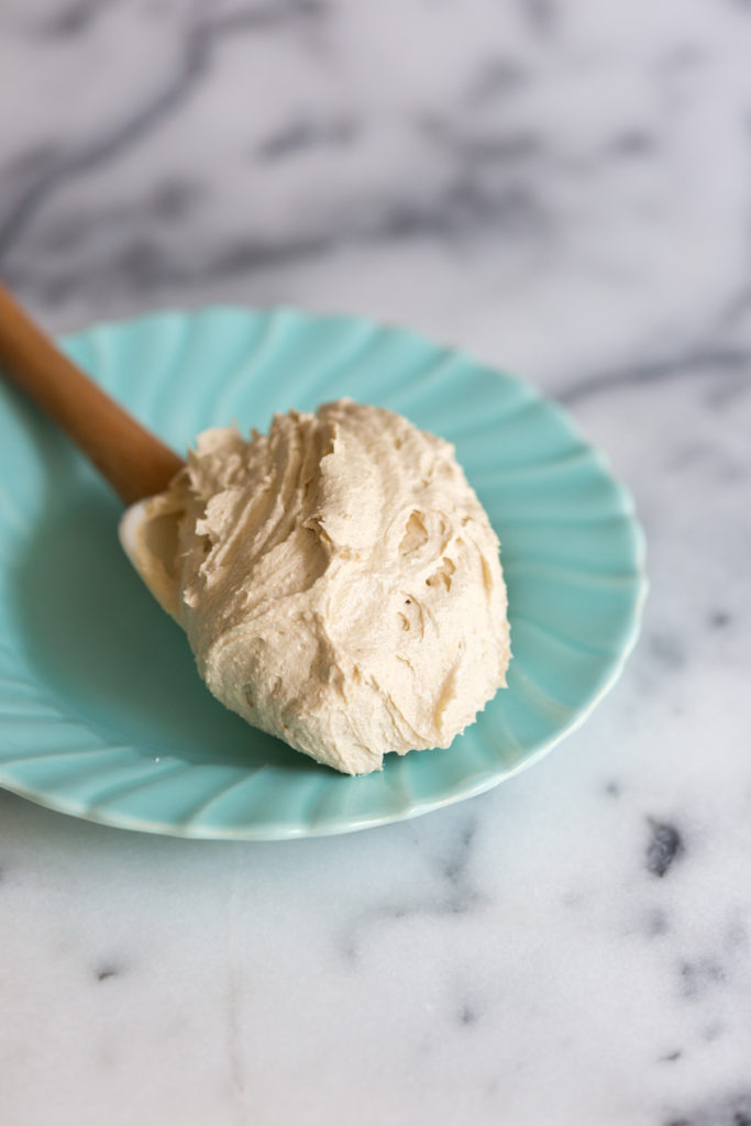 beat brown sugar and butter