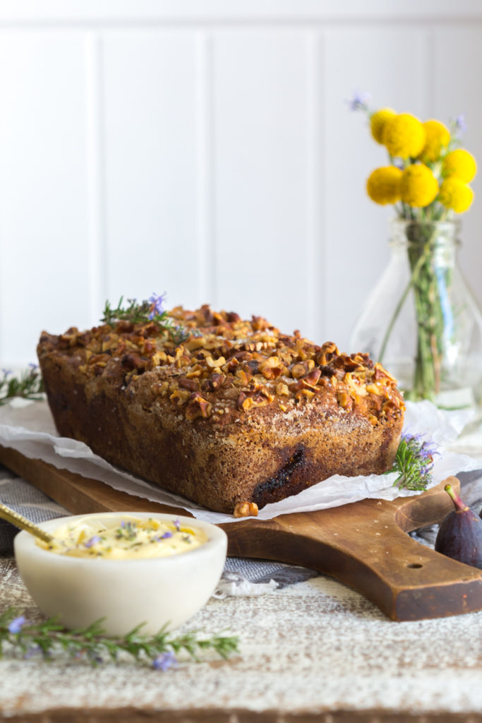 Loaf of Fig & Walnut Bread by Baking The Goods