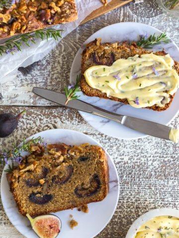 Caramelized Fig & Walnut Bread by Baking The Goods