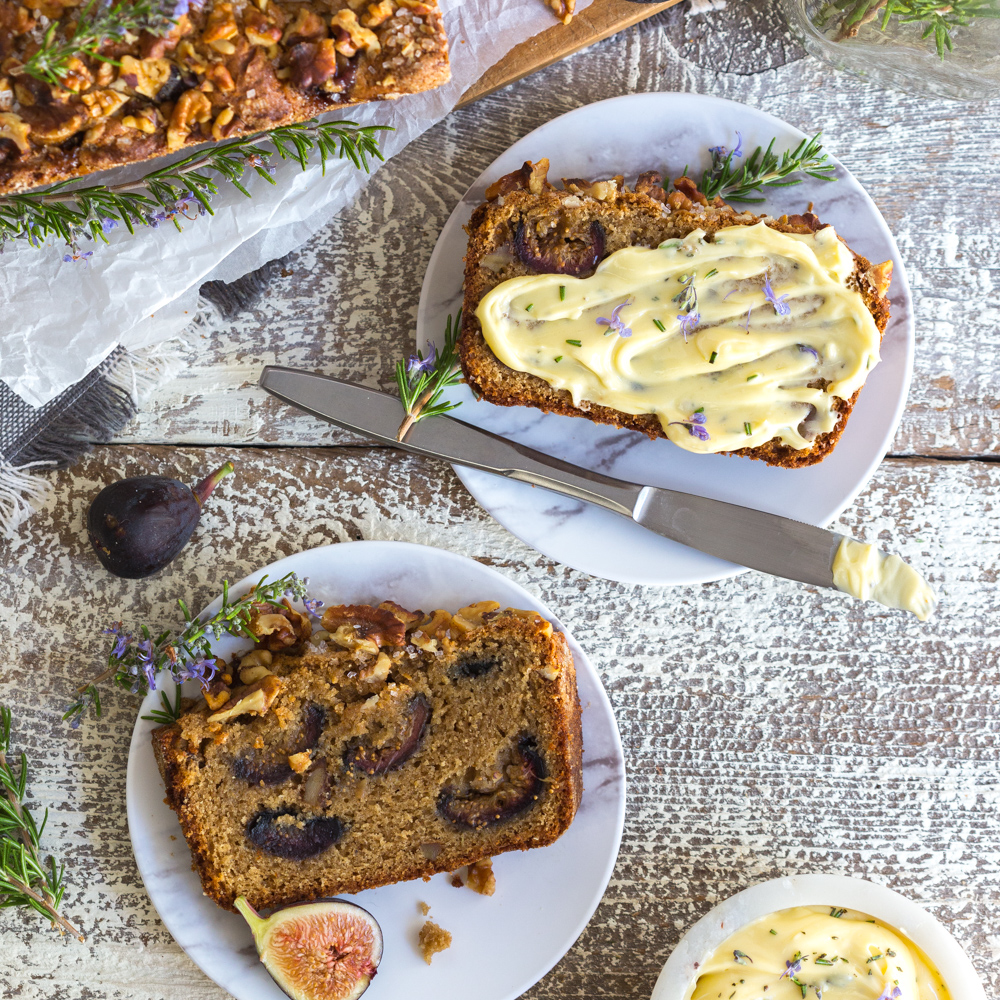 Caramelized Fig and Walnut Bread by Baking The Goods