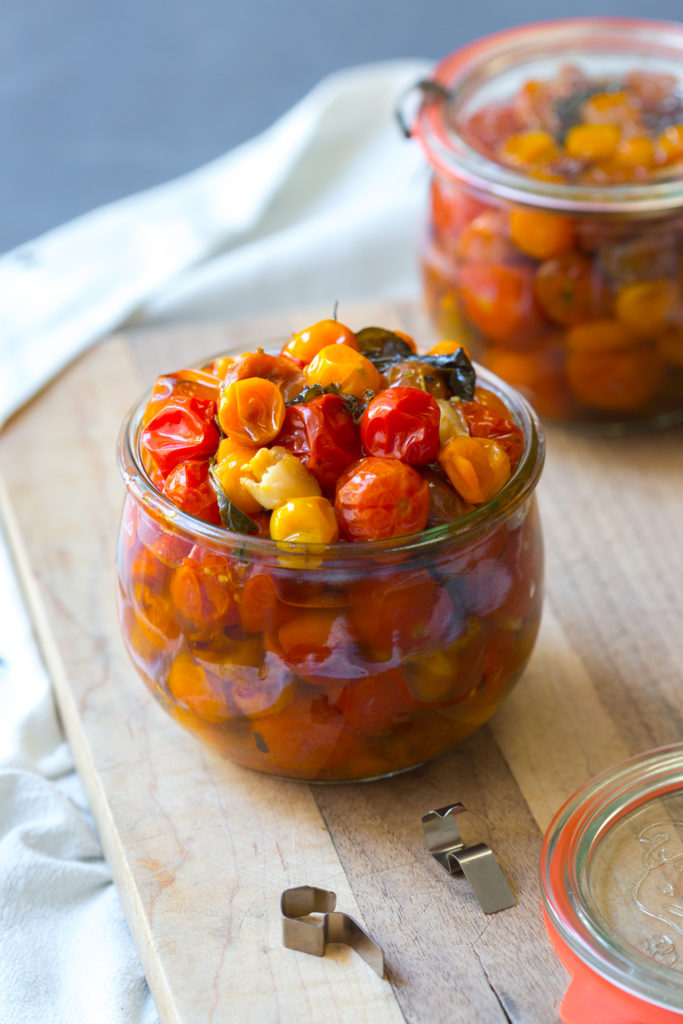 Cherry Tomato Confit by Baking the Goods
