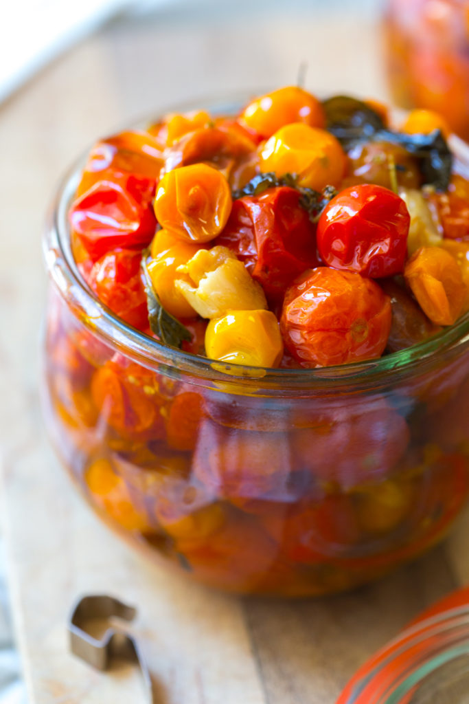 Jar of Cherry Tomato Confit