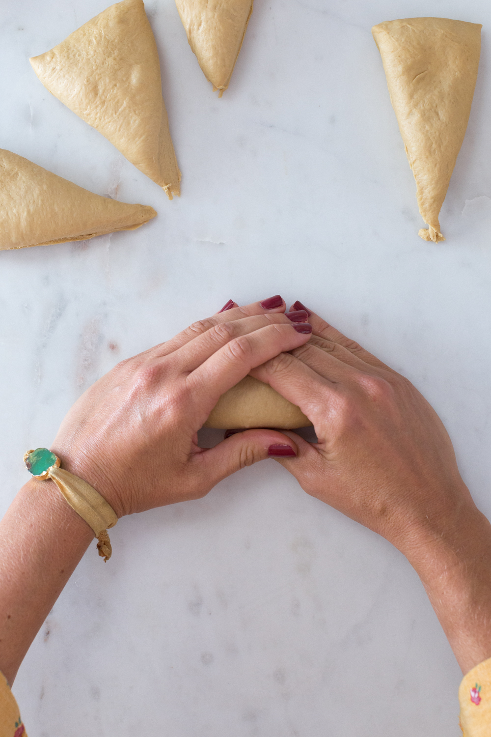 Pre-shaping Dill Pretzels with Cider Cheese Dip