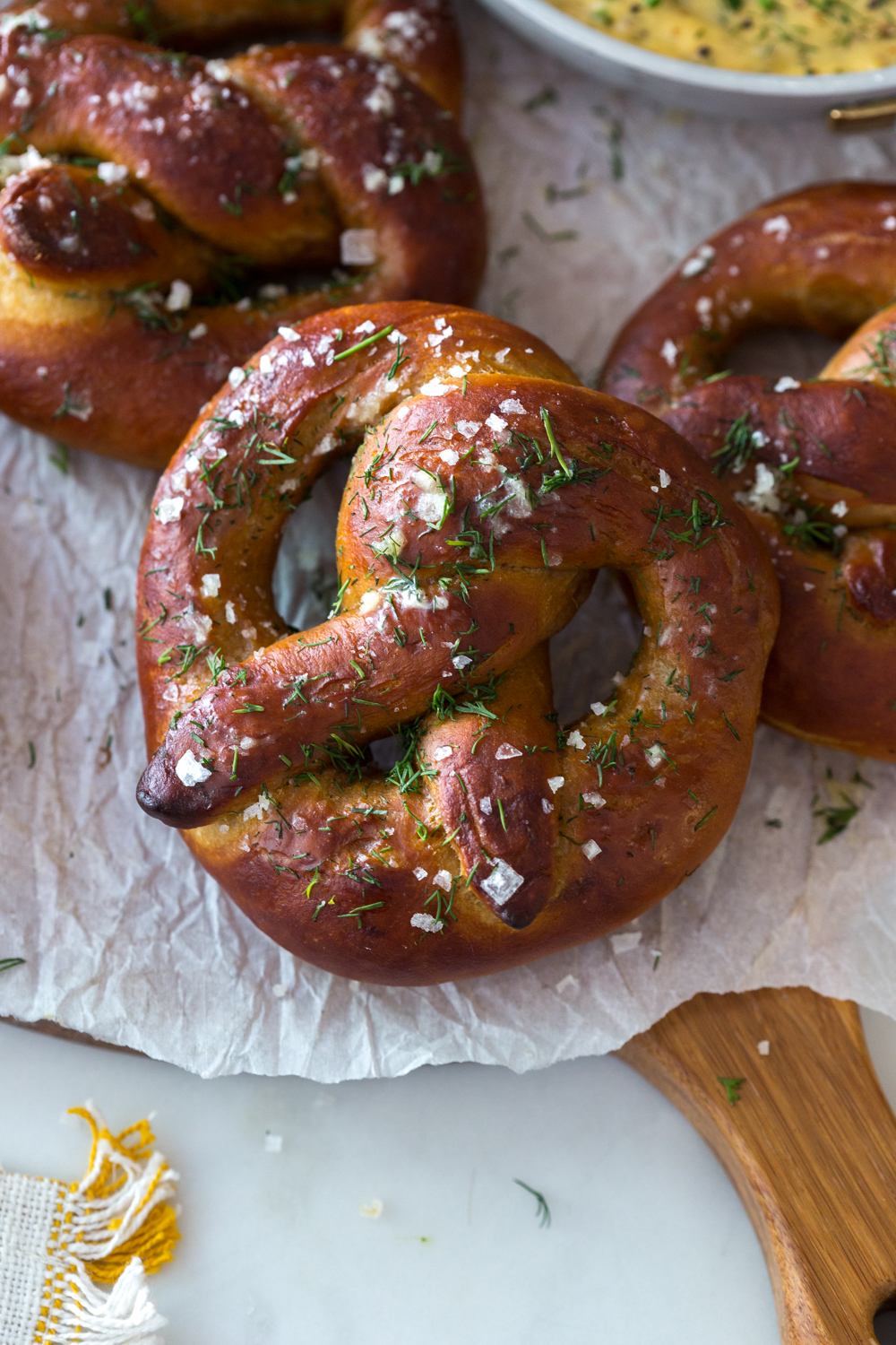 Salty Dill Pretzels