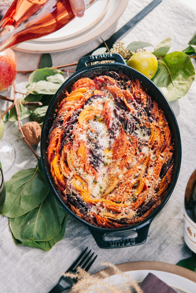 Rainbow Veggie Gratin by Le Petit Chef