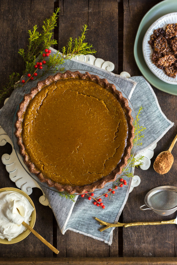 Pumpkin pie cracks are no big deal