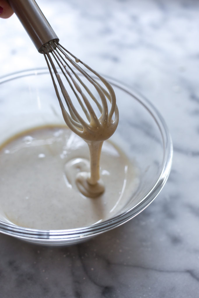 Simple orange cardamom cookie icing