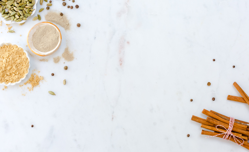Vanilla Chai Pinwheel Cookies spices