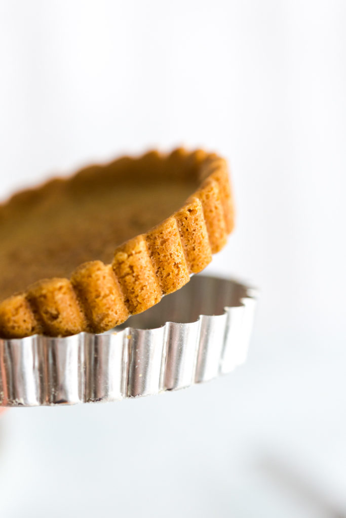 Almond Shortbread Crust tart shells