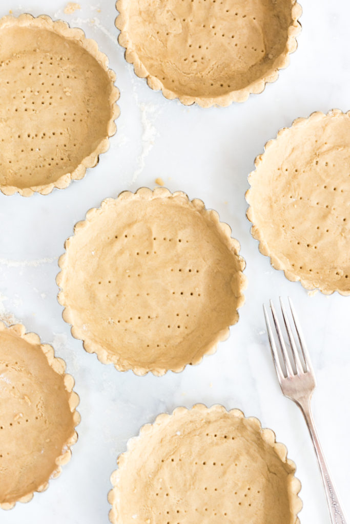 pre-baked tart shells