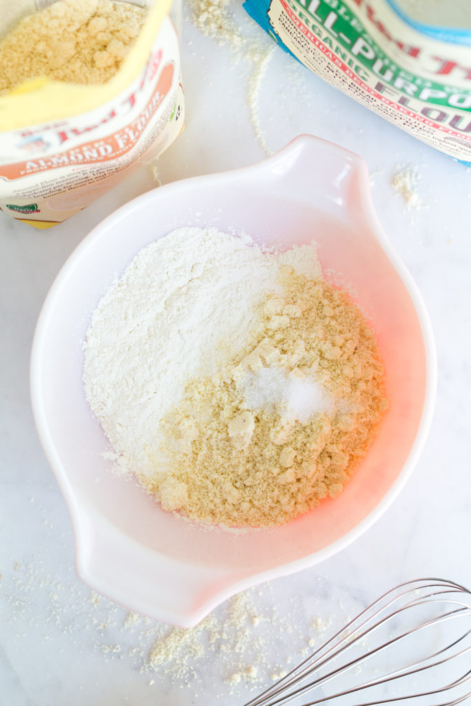 Almond Shortbread Tart Crust ingredients