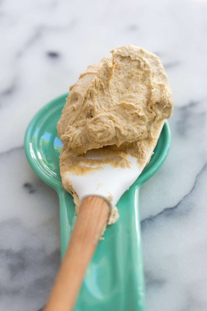 creamed butter and sugar