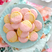 Campari Shortbread Cookies by Baking The Goods