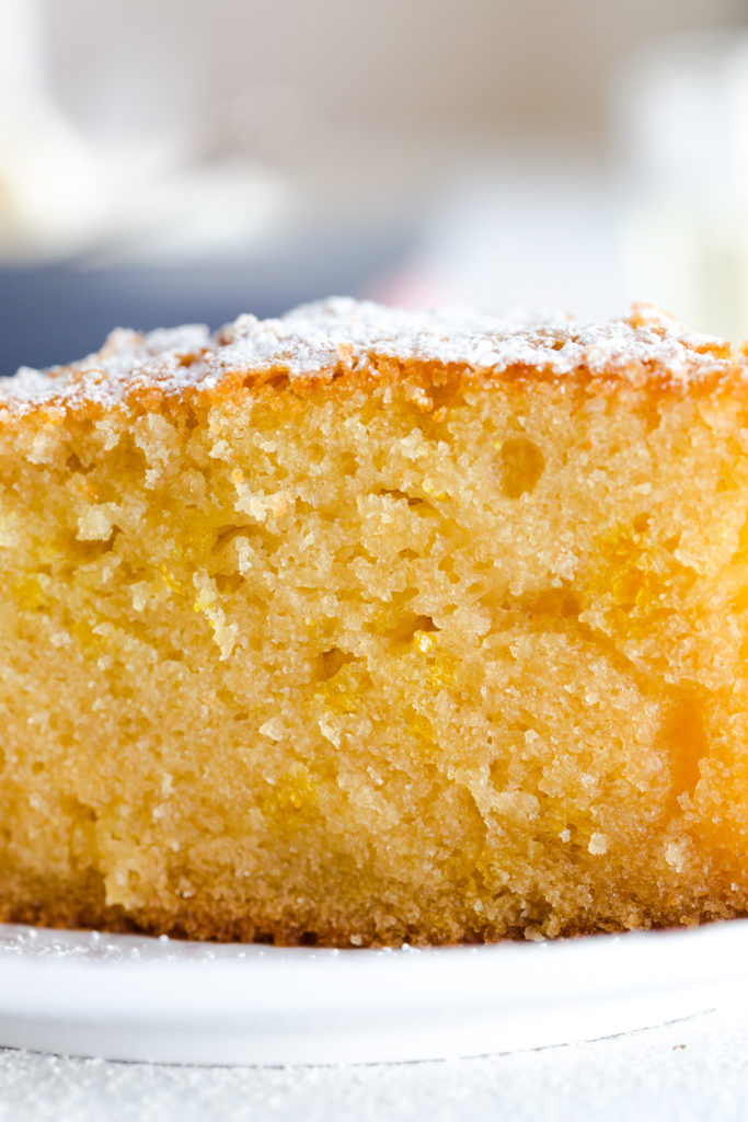 Orange Aperitivo Olive Oil Cake crumb