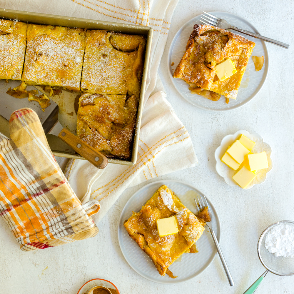 Apple Bottom Hootenanny Pancakes by Baking The Goods
