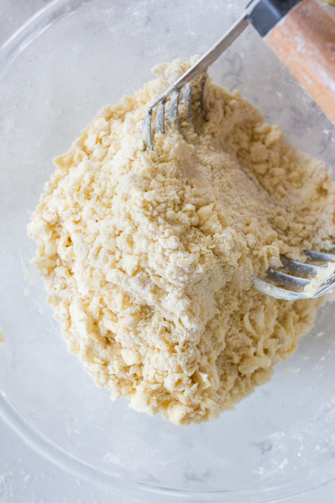 Mixing Basic All Butter Pie Dough