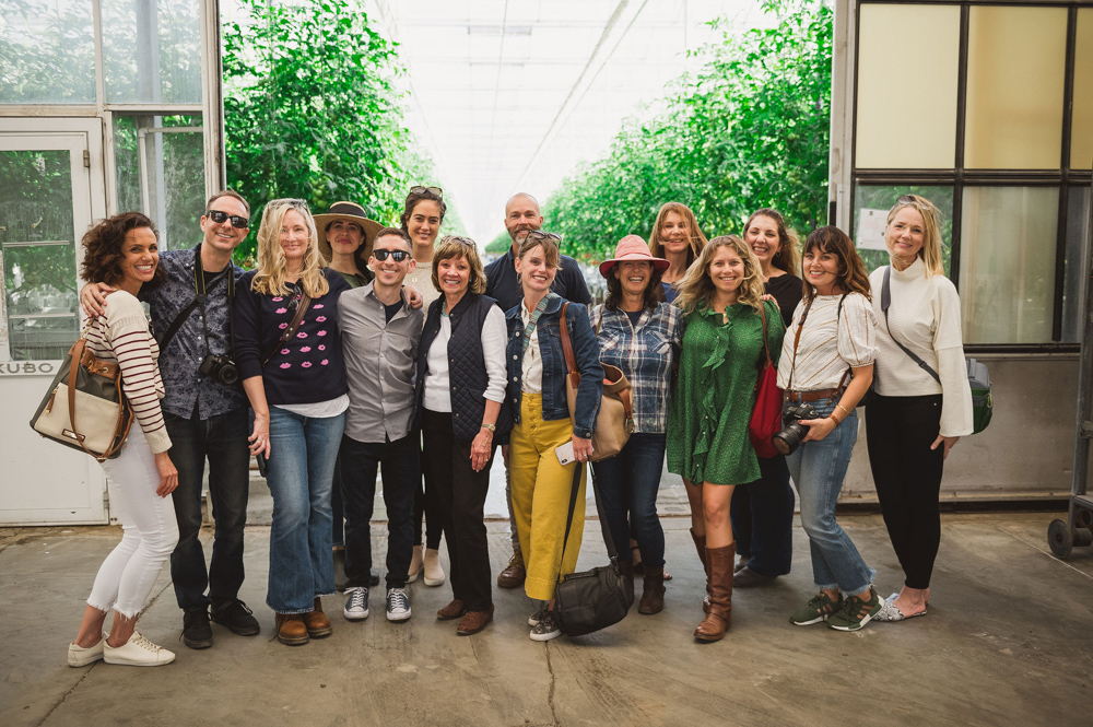 Our tour at Houweling's in Camarillo, CA, Image credit: Alycia Moreno for CA GROWN.