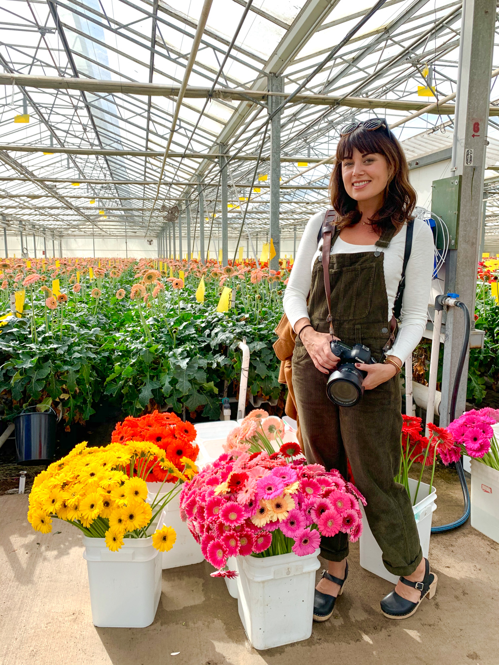 In my happy place at Ocean Breeze Farms in Carpinteria, CA