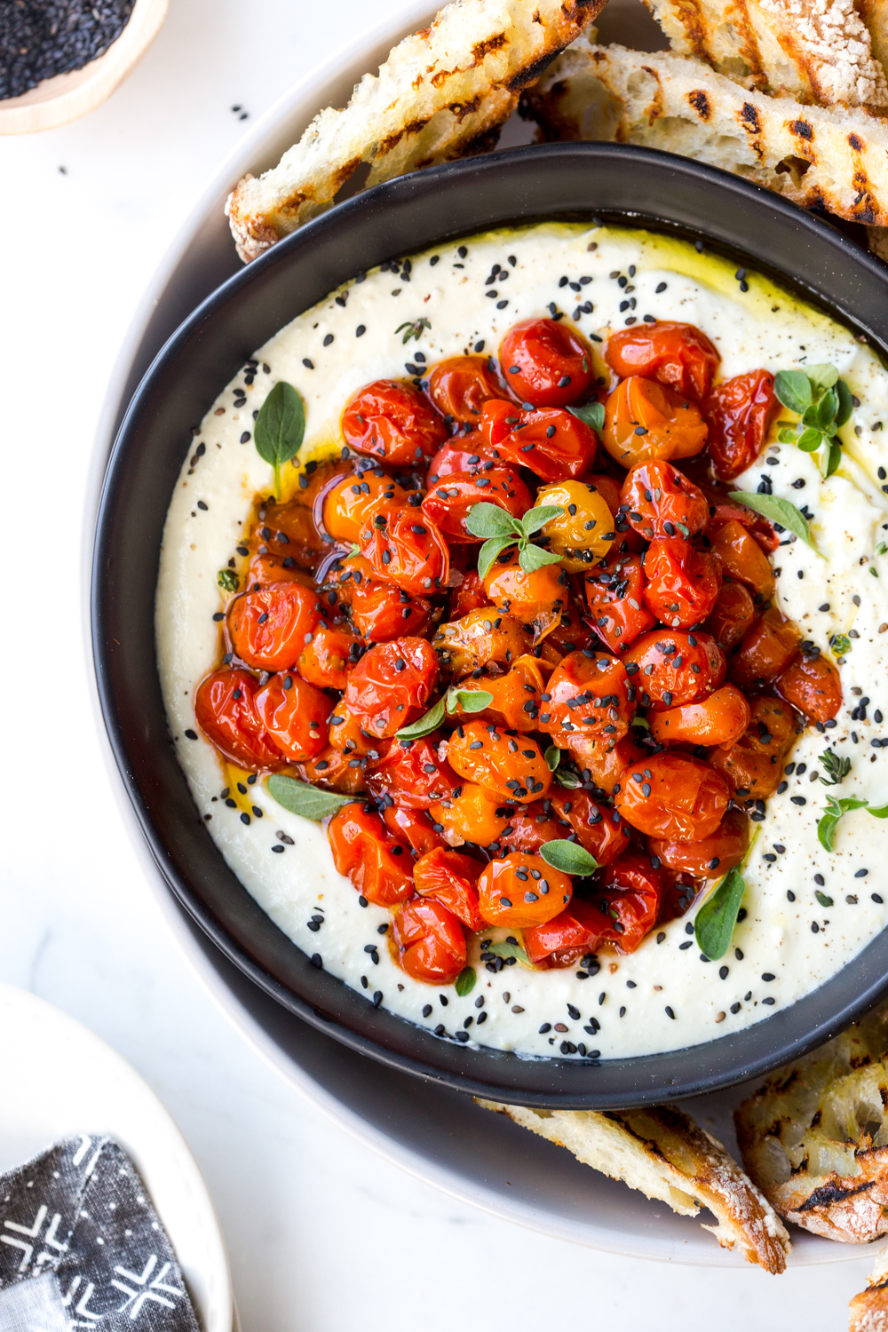 Roasted Tomato Whipped Feta Dip