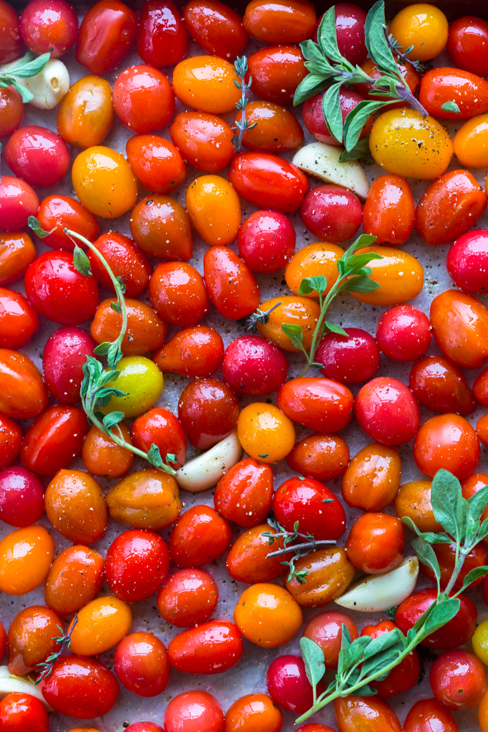 Tomatoes for Roasted Tomato Whipped Feta Dip