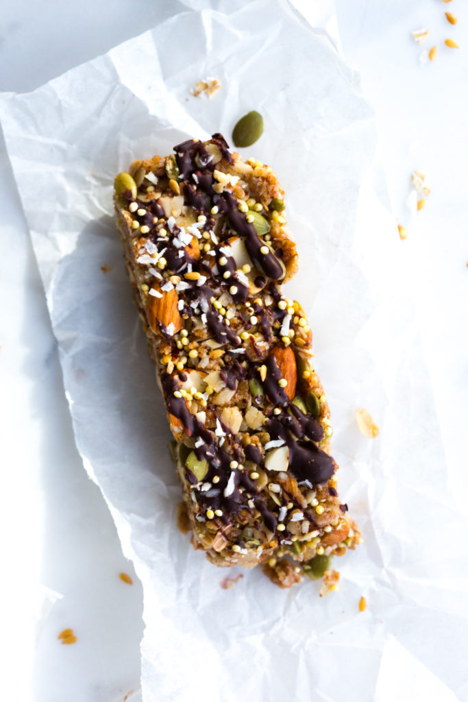 Seedy Almond Oat Bar
