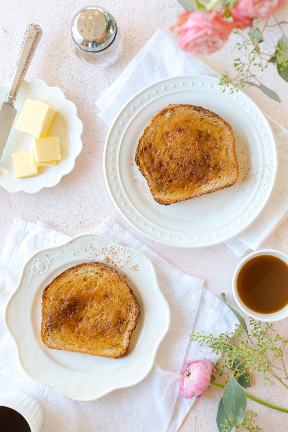 Cinnamon Toast Brûlée serving