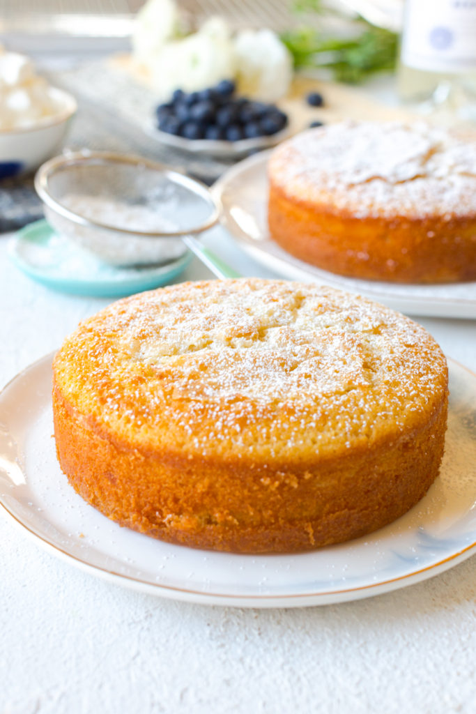 Sugared Lemon Olive Oil Cakes