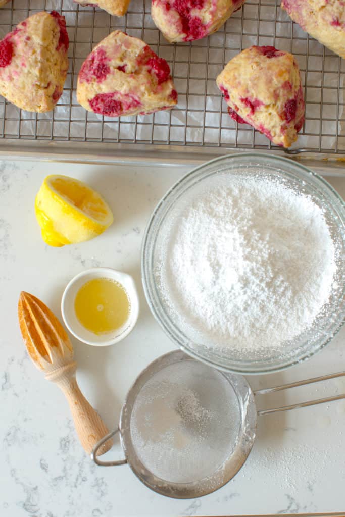 scone glaze ingredients
