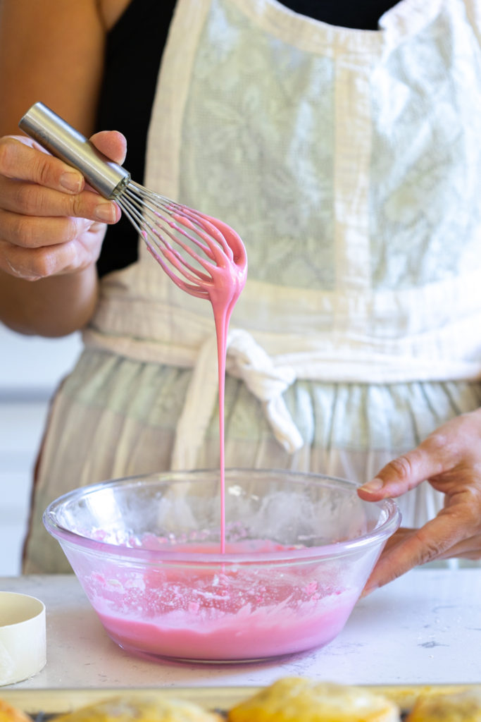 Glaze for Cherry Hand Pies with Cream Cheese Crust