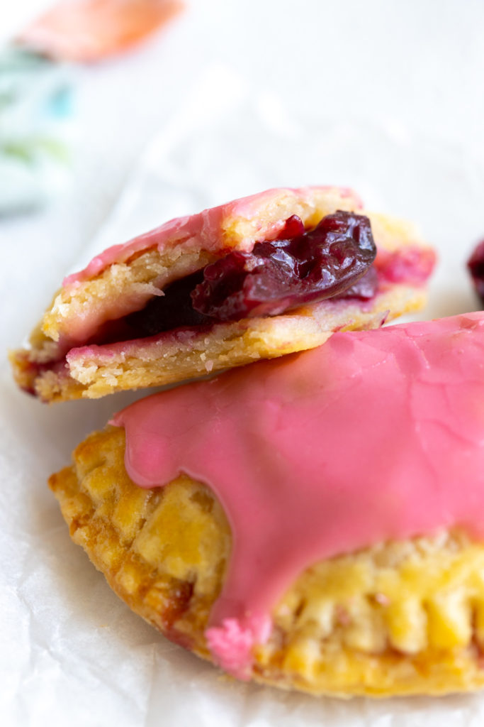 Cherry Hand Pies with Cream Cheese Crust