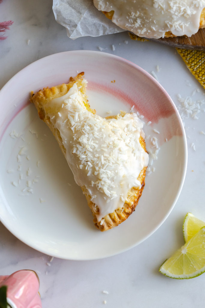 Bitten Pineapple Lime Coconut Hand Pie