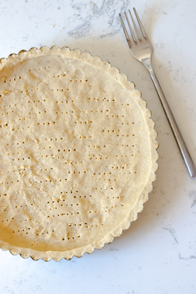 Press In Brown Sugar Shortbread Tart Shell