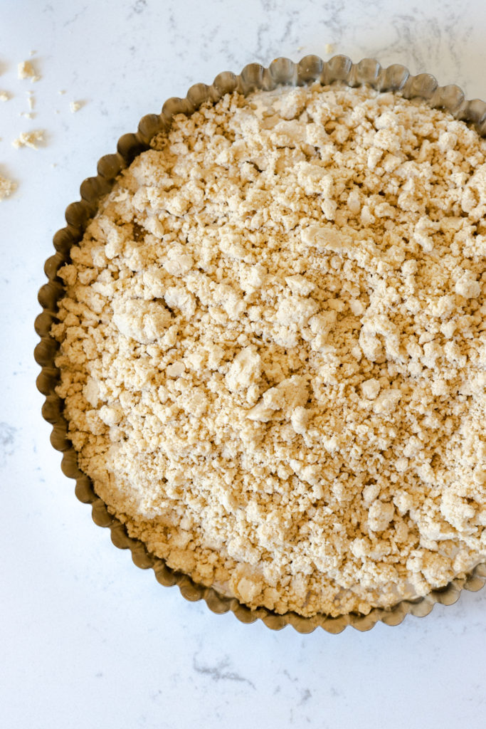 Making Brown Sugar Shortbread Tart Shell