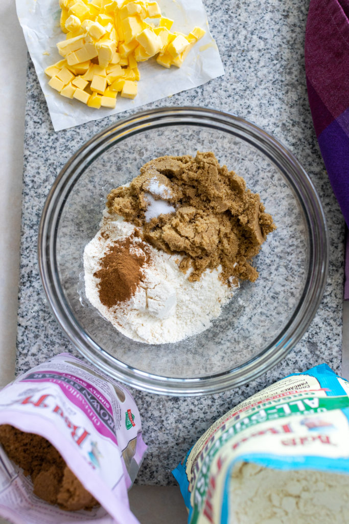 Crumble top ingredients