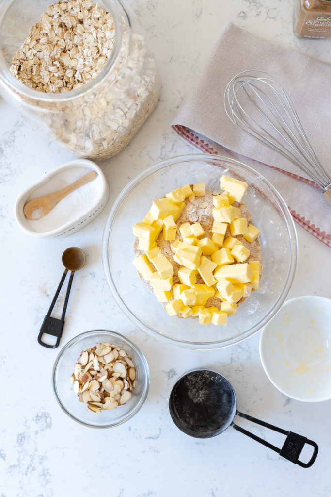 Crisp topping ingredients