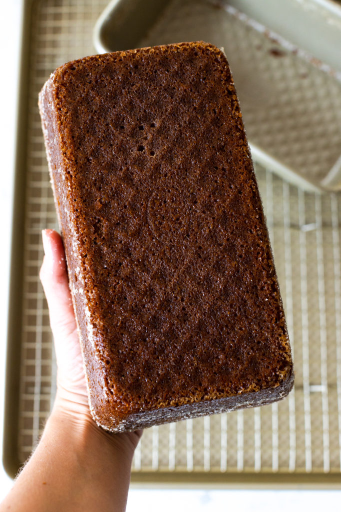 Pumpkin Spice Bread loaf cooling