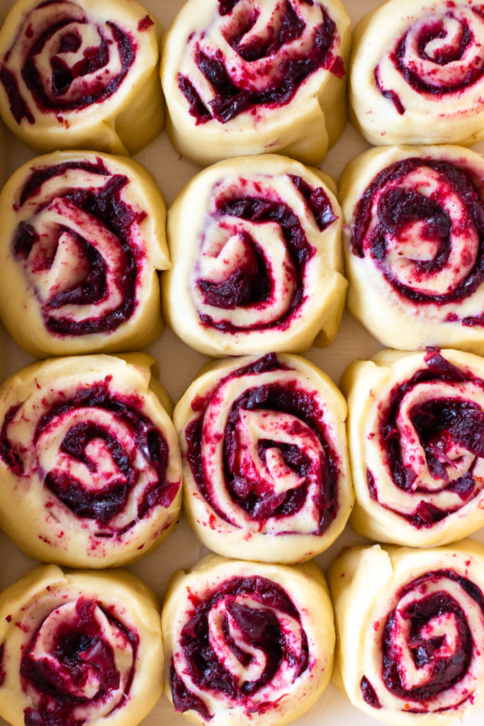 Rolling sweet rolls step 9