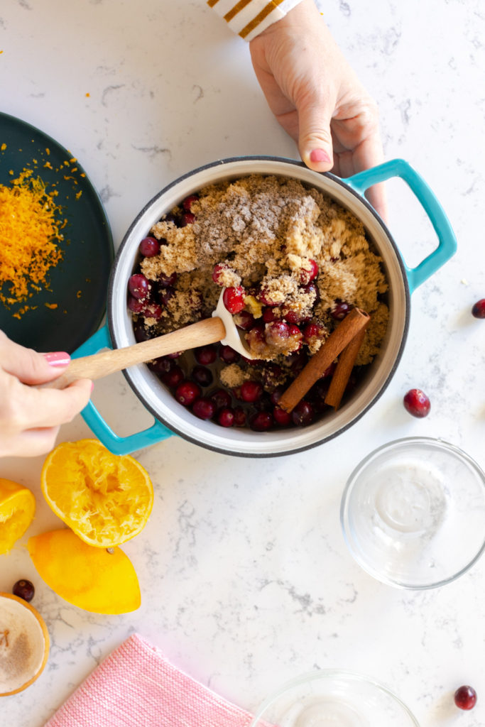 Cranberry orange spice filling ingredients