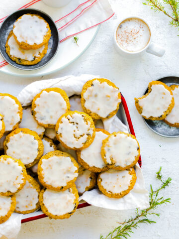 Iced Orange Currant Oatmeal Cookies by Baking The Goods